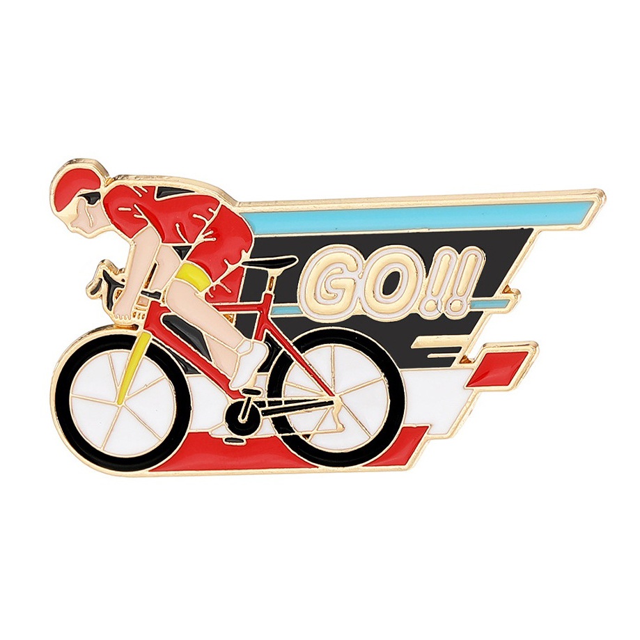 Mountain Biking Competition - دبابيس طية صدر وشارات تذكارية لدراجات