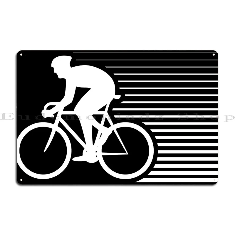 Mountain Biking Europe - دراجة هوائية جبلية الطريق علامة معدنية