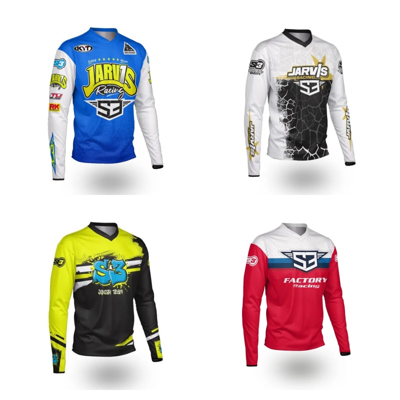 Mountain Biking Jerseys Men - قميص S3 للدراجات الجبلية بأكمام طويلة،