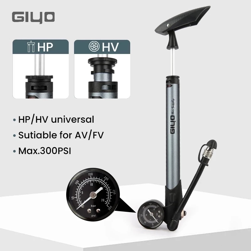 Mtb Fork Air - مضخة هواء يدوية للدراجات جيو GS-41P