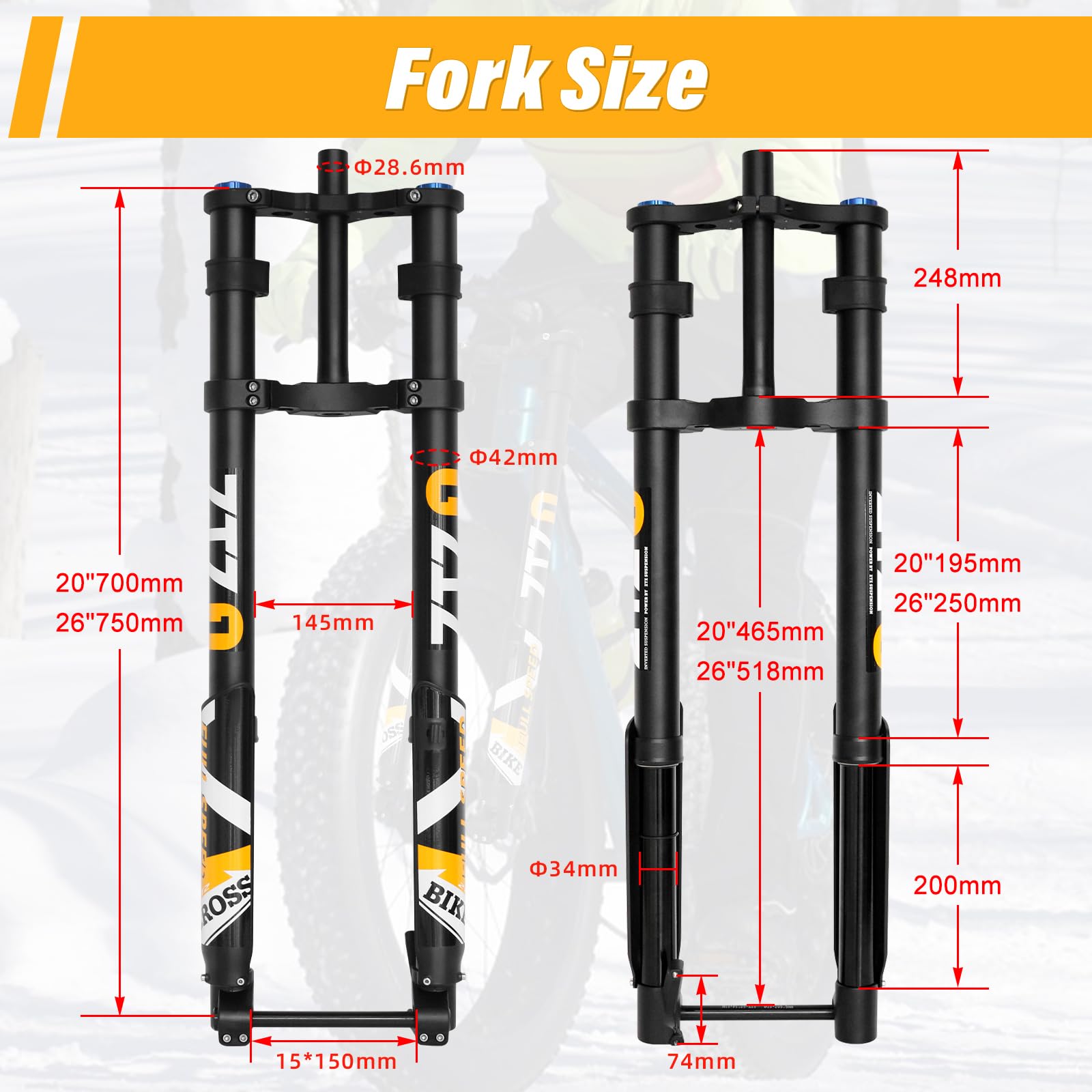 شوكة تعليق هوائية للدراجات ذات - مراجعة Mtb Fork Air وسعره