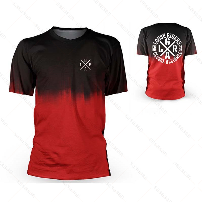 موتوكروس فضفاضة الدراجين قصيرة - مراجعة Mountain Biking Jerseys Men وسعره