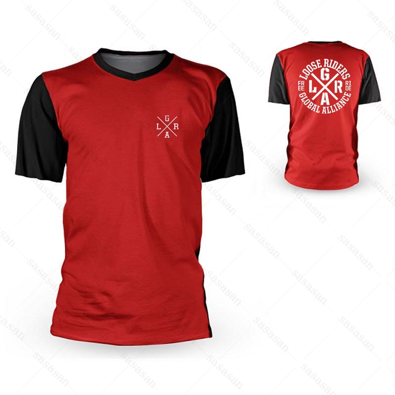 موتوكروس فضفاضة الدراجين قصيرة - مراجعة Mountain Biking Jerseys Men وسعره