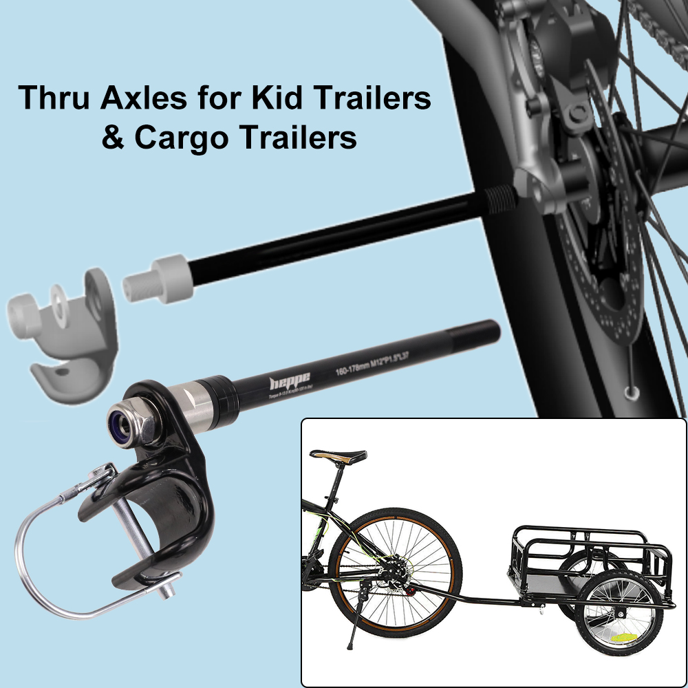 HEPPE دراجة مقطورة من خلال الم - مراجعة Mountain Biking Kids وسعره