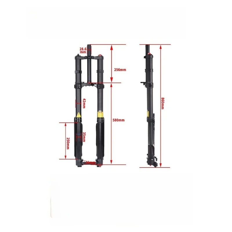 شوكة أمامية للدراجات الجبلية D - مراجعة Mtb Fork Air وسعره