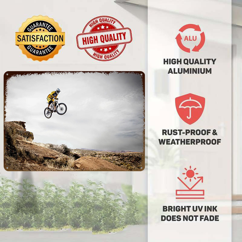 لوحة معدنية ثلاثية الأبعاد خفي - مراجعة Mountain Biking Europe وسعره