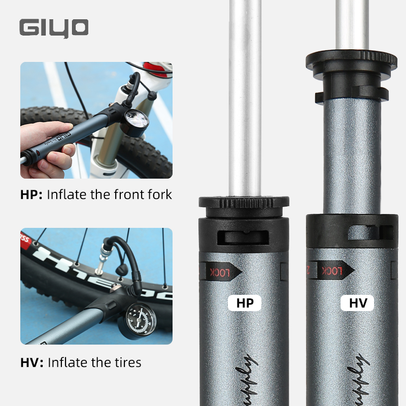 مضخة هواء يدوية للدراجات جيو G - مراجعة Mtb Fork Air وسعره