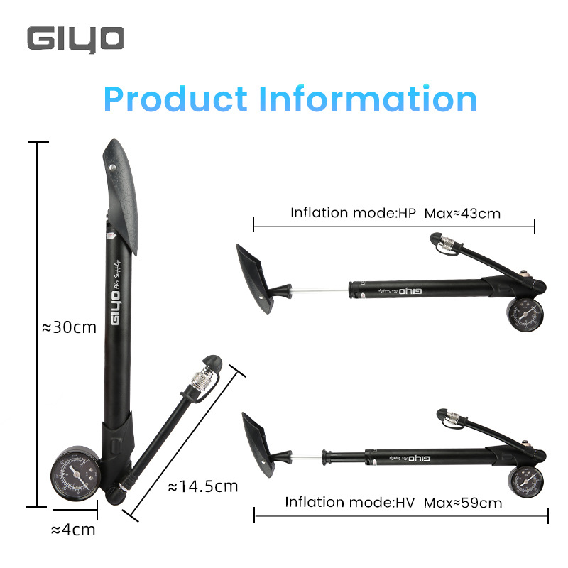 مضخة هواء يدوية للدراجات جيو G - مراجعة Mtb Fork Air وسعره