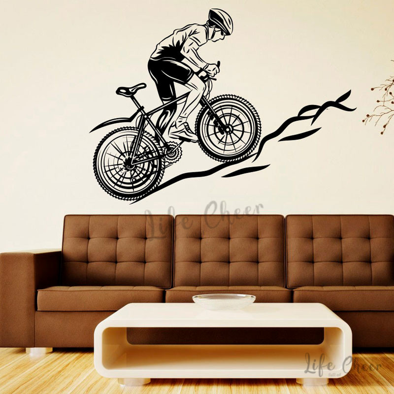 ملصقات حائط لركوب الدراجات الج - مراجعة Mountain Biking Europe وسعره